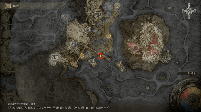 シーフラ河のブライヴの場所