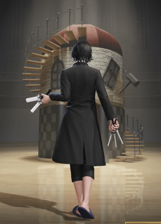 鈴屋什造：私服画像