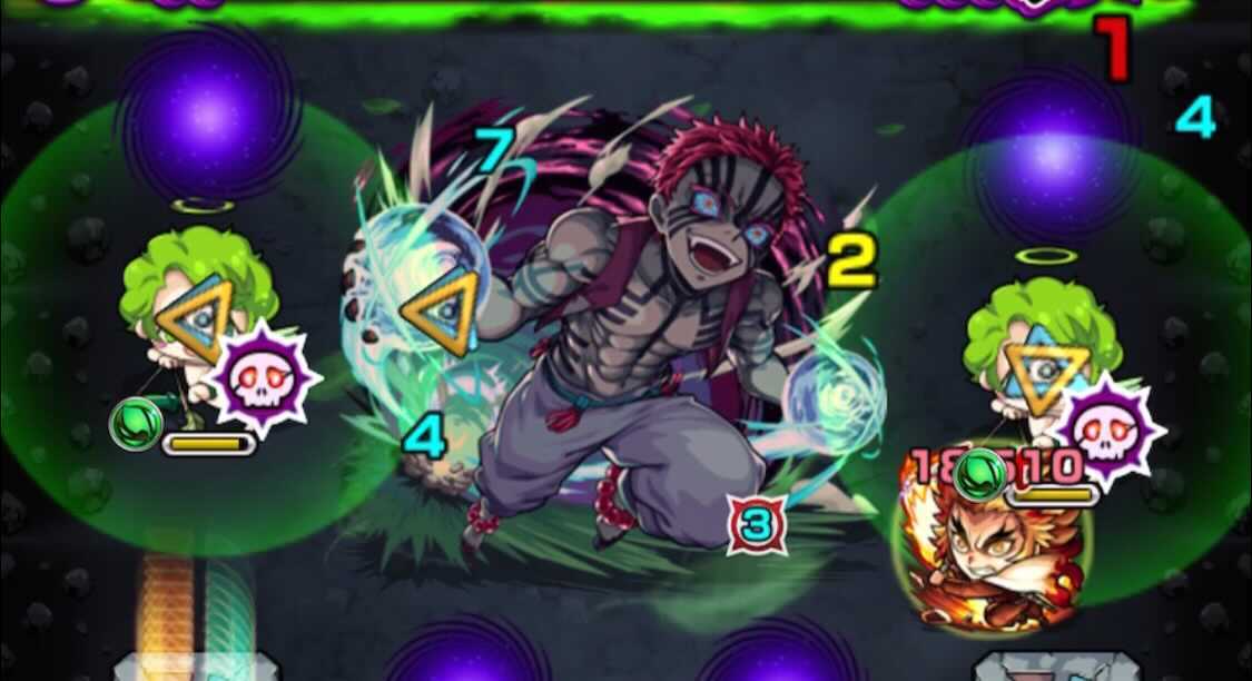 猗窩座ギミック