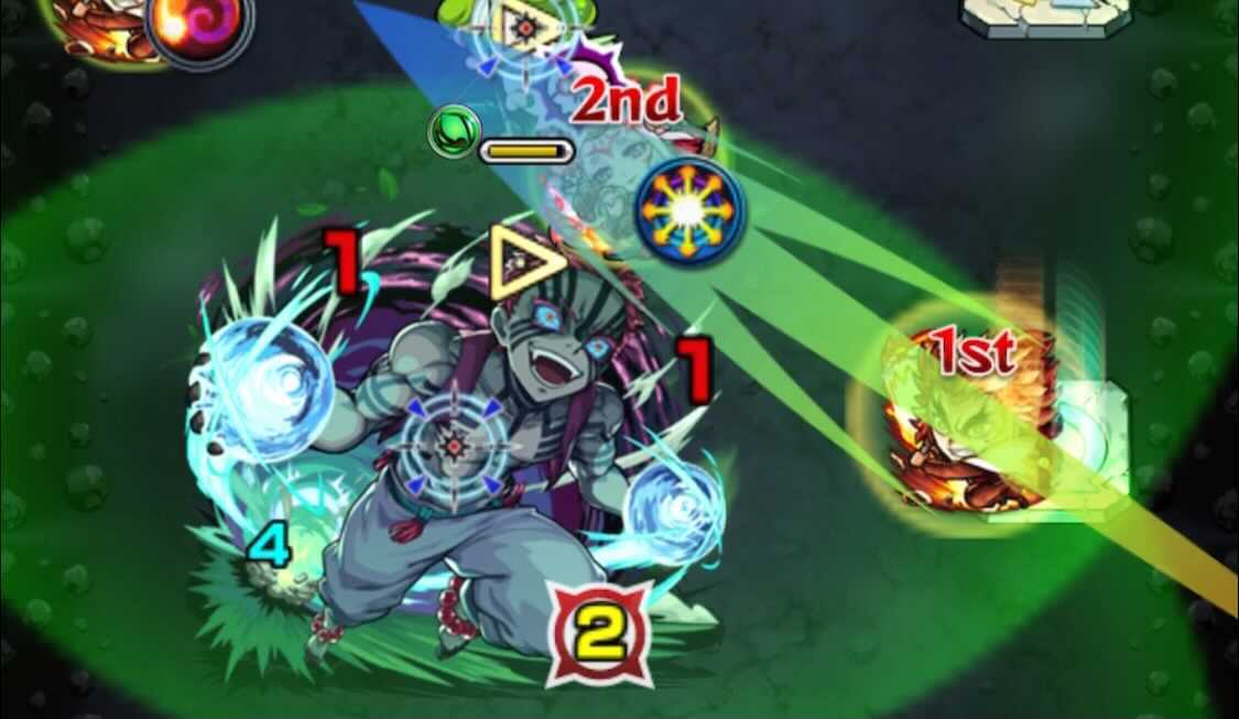 猗窩座ギミック画像