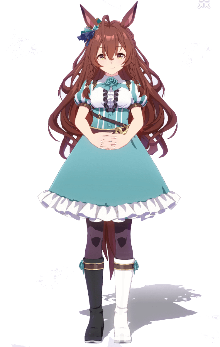 メジロブライトの立ち絵