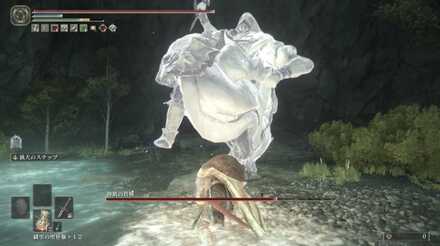 前半は正面に密着