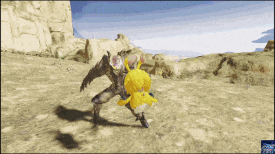 サヴァウロンの回転蹴り