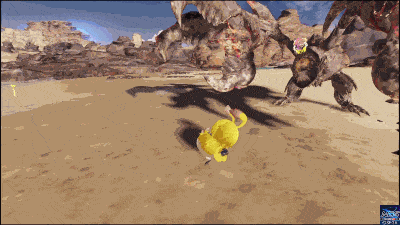 バブルクラッブの2連続コンボ（怒り状態）