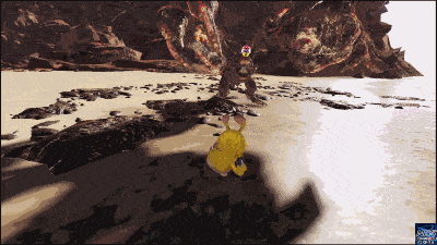 バブルクラッブのチャージビーム