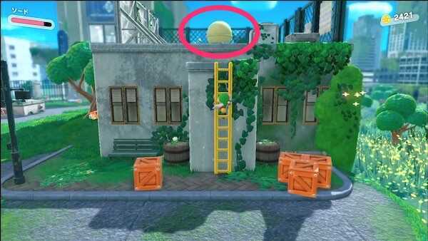 草原のビルディングのワドルディ