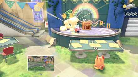 宝箱からワドルディが出現