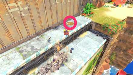 クリスタルの場所