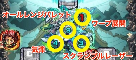 裏禁忌23攻撃パターン