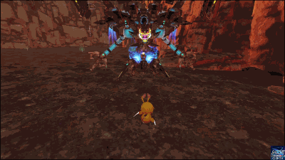 フォートス・レーザーの横ステップ射撃