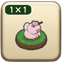 さくらボンボンの置物