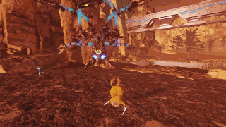 チャージ触手ビーム