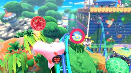 道中のスイッチを押す