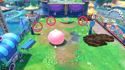 みずふうせんほおばりで進んだ先