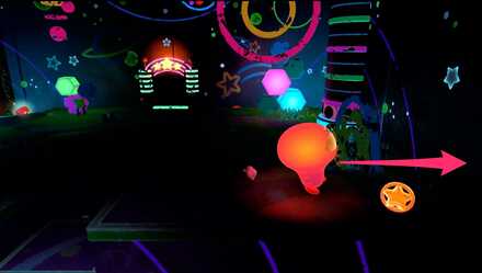 扉のあるフロアをコインに沿って右に進む