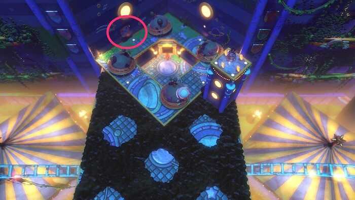 2つ目の三つ星扉付近の壁