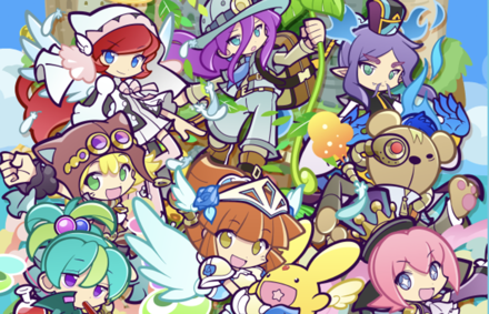 タイプ別ガチャキャラ絵