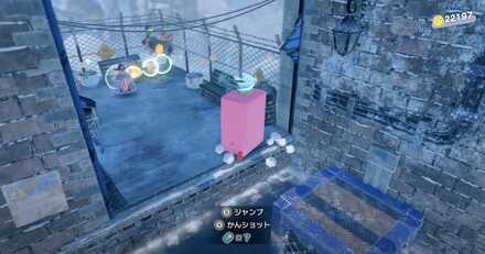 2つ目のアーチの右にある隠し通路の先