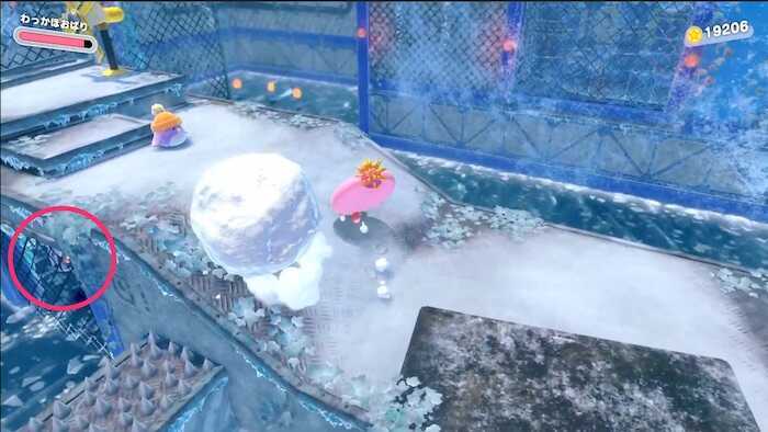 船乗りのグルメ3個を取った先の檻の中