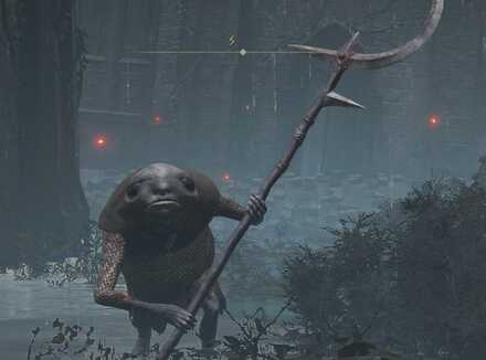 しろがね人斧槍