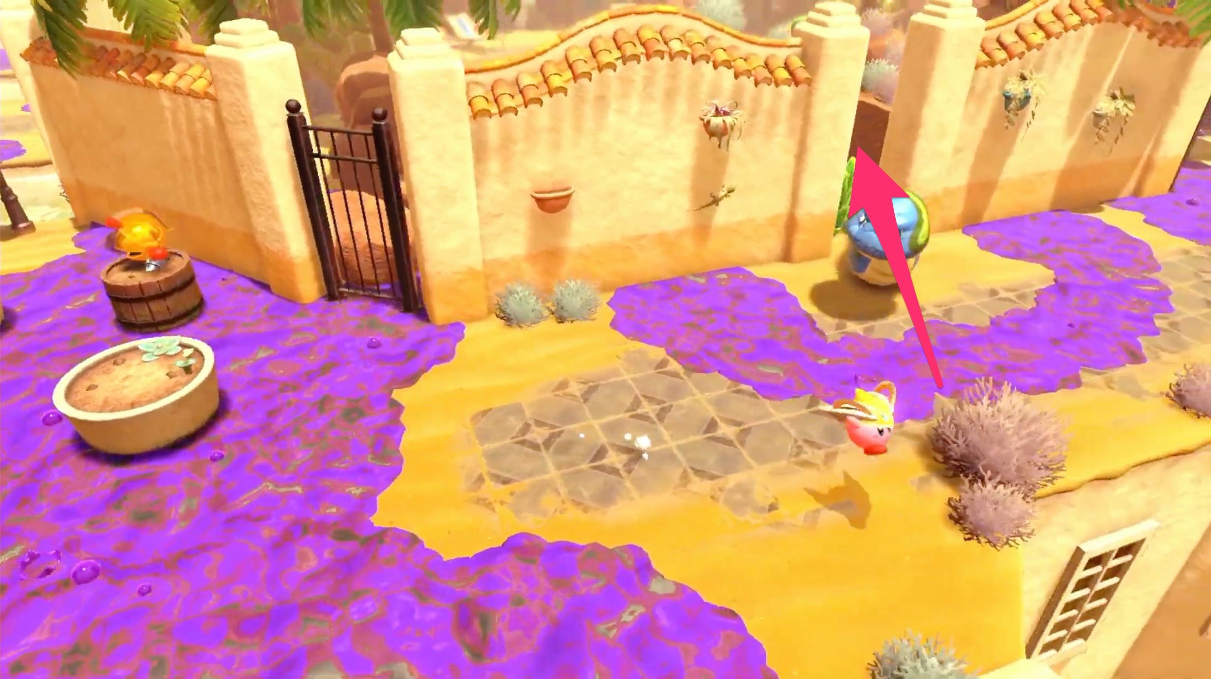 最初のエリアのヘビを倒して奥へ進む