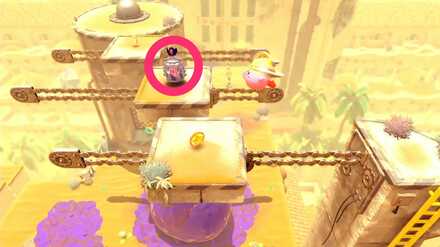 うるおい求めてのワドルディ