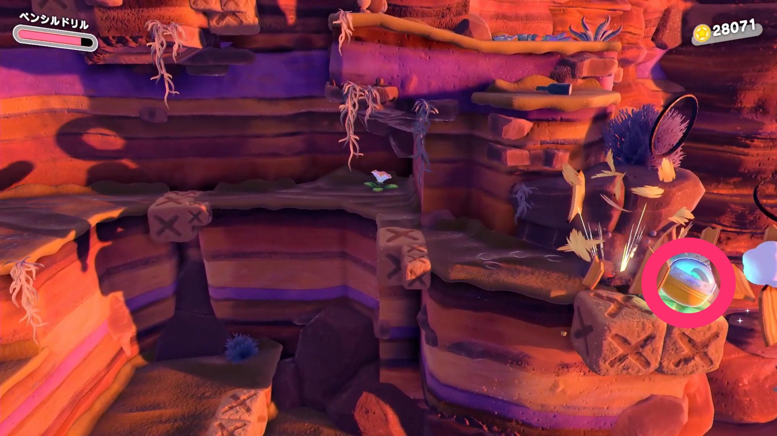 エリア1の樽の中