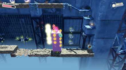 隠し部屋でワドルディを助ける