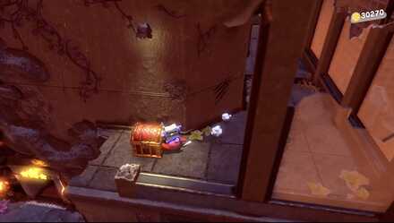 エリア2の扉の左側から入れる抜け道