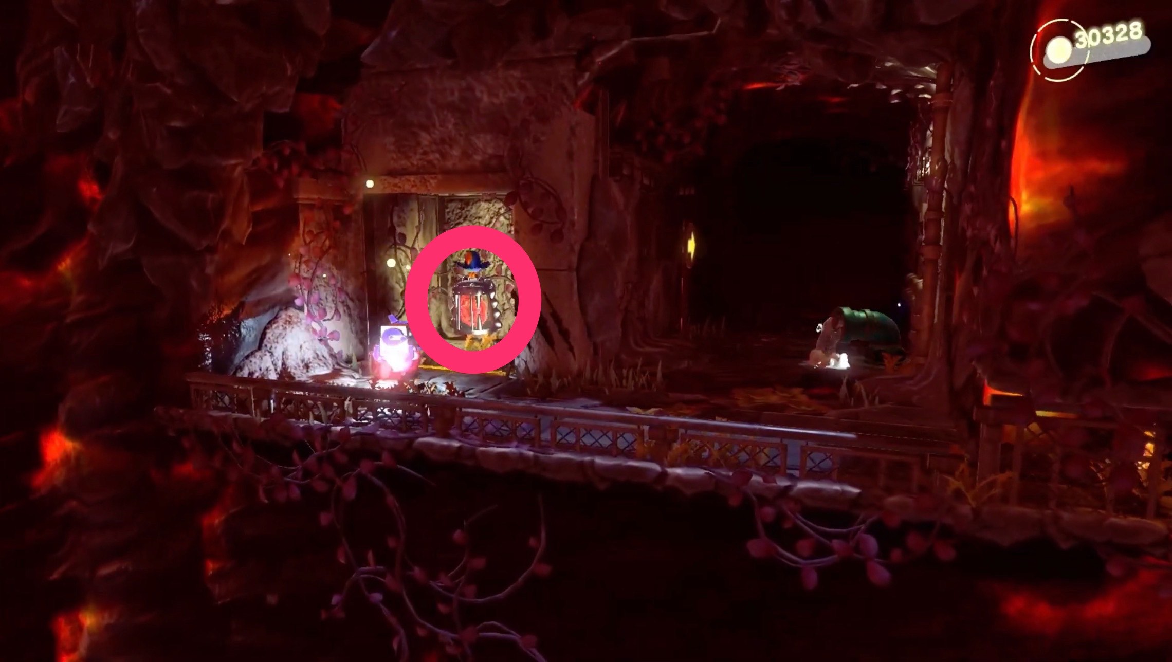 壁が上下する場所の隠し部屋