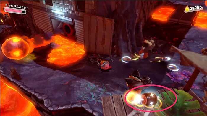 ステージ開始直後の坂の途中