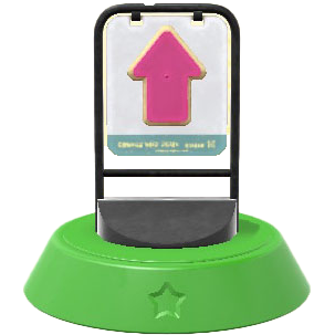 矢じるしカンバン画像