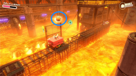 1個目のガチャルポンの場所