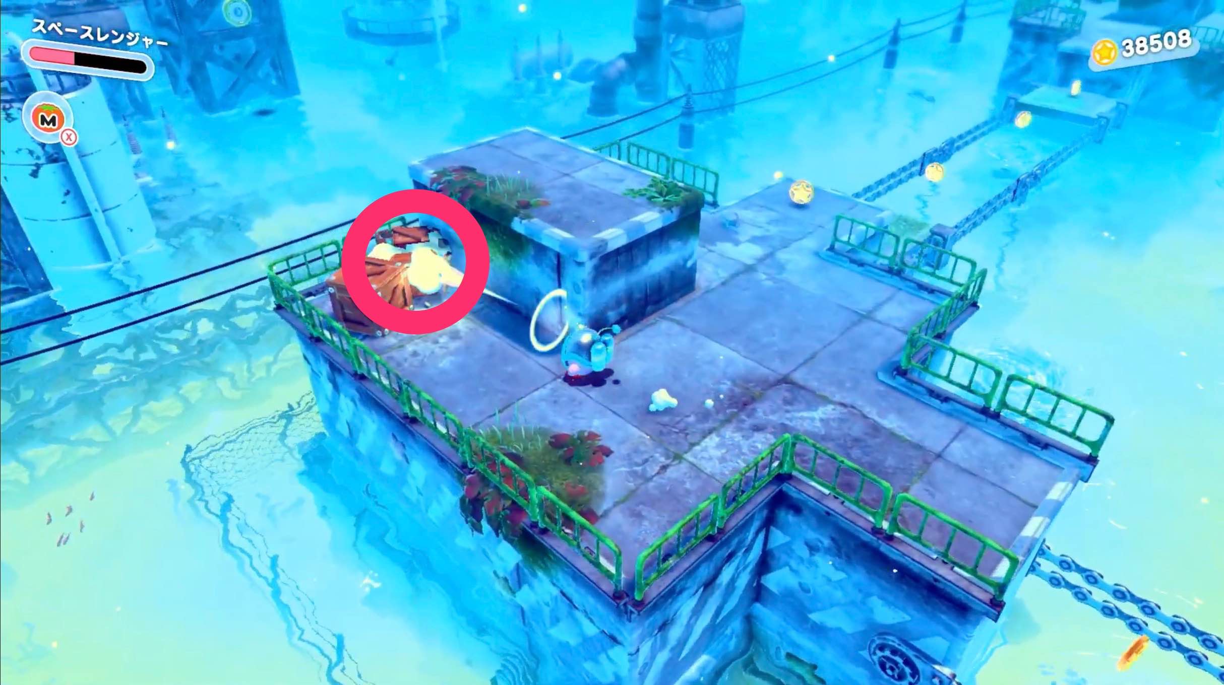 木箱を壊すと中にある