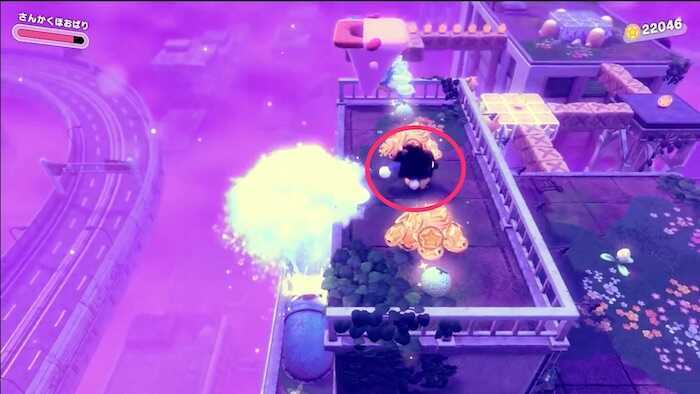 黒いポピーブラザーズJrを倒す