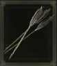 骨の矢（羽付き）画像