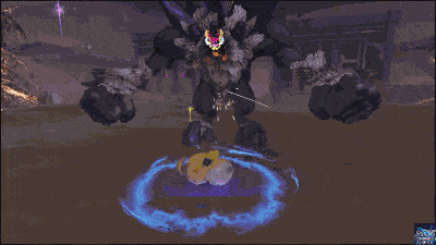 デューンベアの掴み技