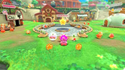 ステージクリア後に同じamiiboで再びアイテムを入手