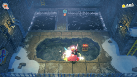 ステージ攻略中の画像