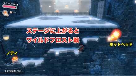 ワイルドフロストの手前画像