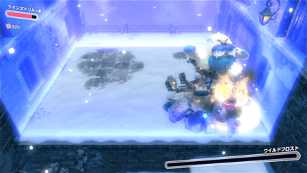 ワイルドフロストを倒す画像