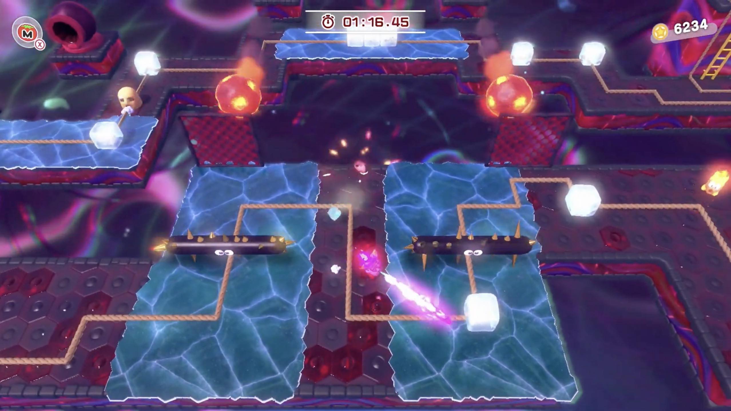 氷ブロックは必ず壊す