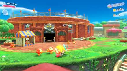 十字キーでリアクションができる