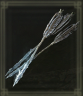 骨の氷結矢（羽付き）画像