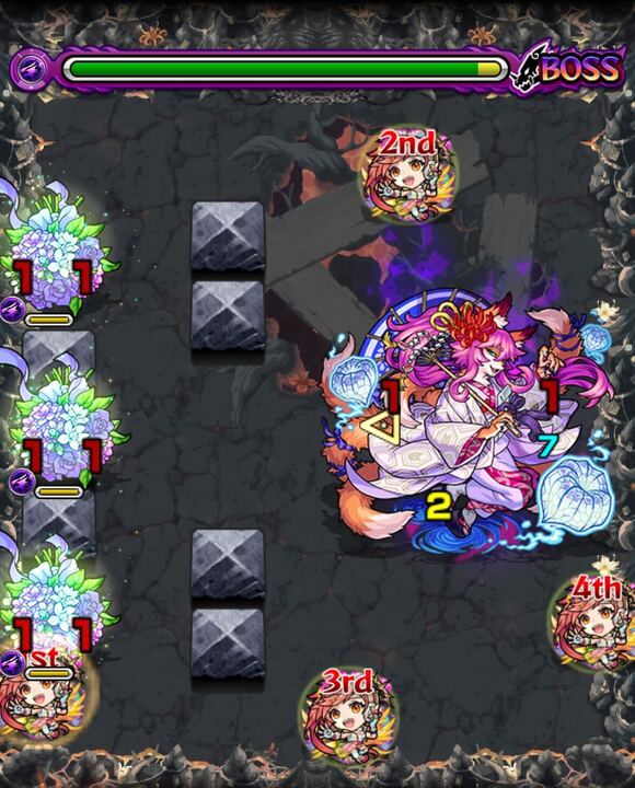 禁忌5ボス1クロスドクロ処理後