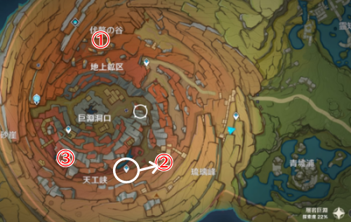 2番目の最寄りワープ