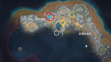 九霄の石の残片のマップ