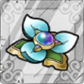 開花の花・銀画像