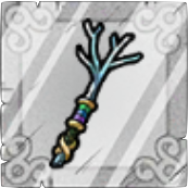 開花の枝・銀画像