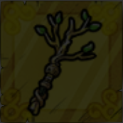 開花の枝・金画像